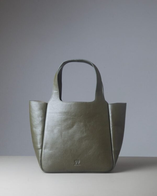 Bolsa Rivoli G - Cor Verde Floresta - Couro