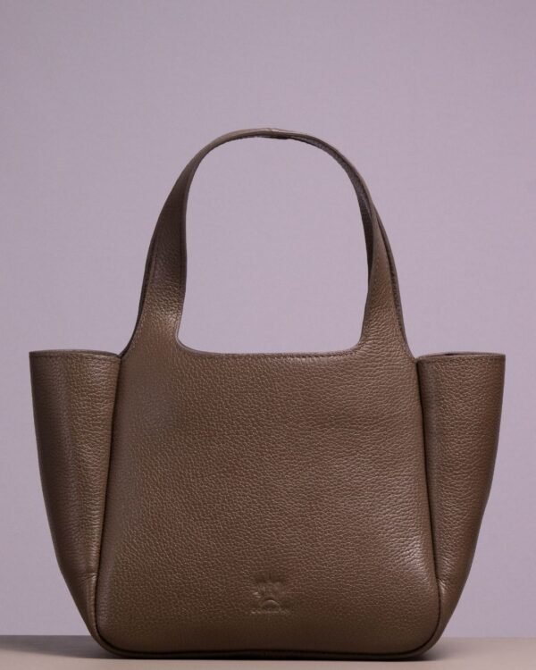 Bolsa Rivoli P - Cor Concreto - Couro