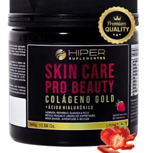 Skin Care Pro Beauty Colágeno + Acido Hialurónico  - 300g - Hiper Suplementos