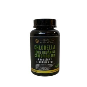 Chlorella + Spirulina - 90 Cápsulas - Hiper Suplementos