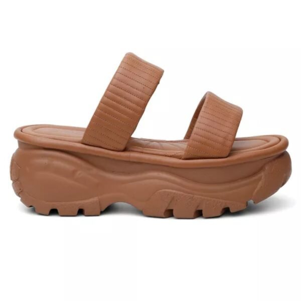 Plataforma Liz 38 - Cor Caramelo - Salto 6cm - Imagem 2