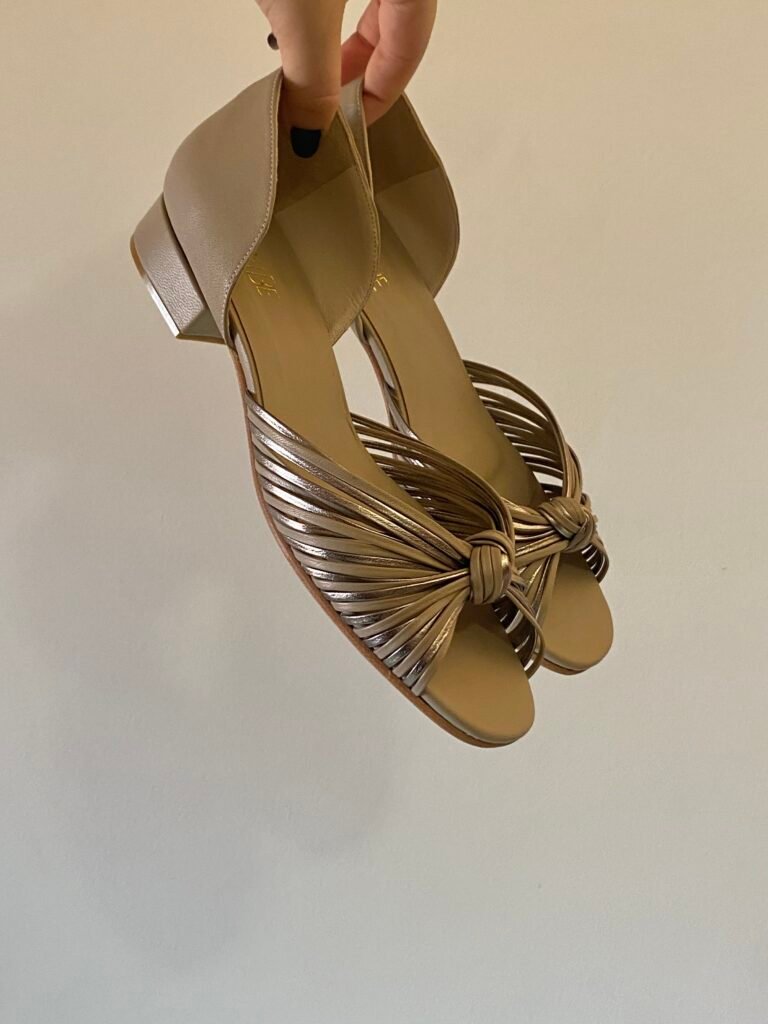 Sapatilha Atena 34 - Cor Nude - Salto 2,5cm SP