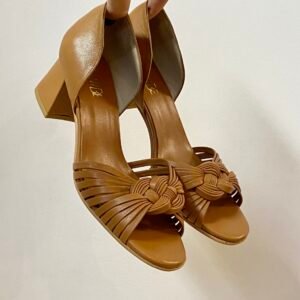 Sapato Afrodite 37 - Cor Caramelo Nociola - Salto 5cm SPR