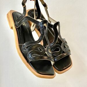 Rasteira Ondas 38 - Cor Preta - Salto 2,5cm